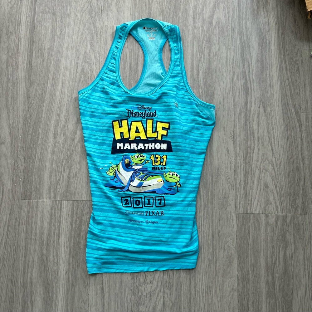 Disney Toy Story aliens blue tank top